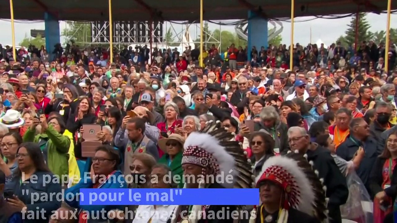 Excuses du pape au Canada: "un début", selon une survivante d'un pensionnat pour autochtones