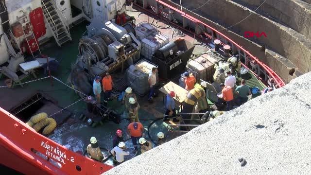 Son dakika haberleri! İSTANBUL ? HALİÇ TERSANESİ'NDE YAKIT TANKI TAMİR EDİLİRKEN YANGIN ÇIKTI