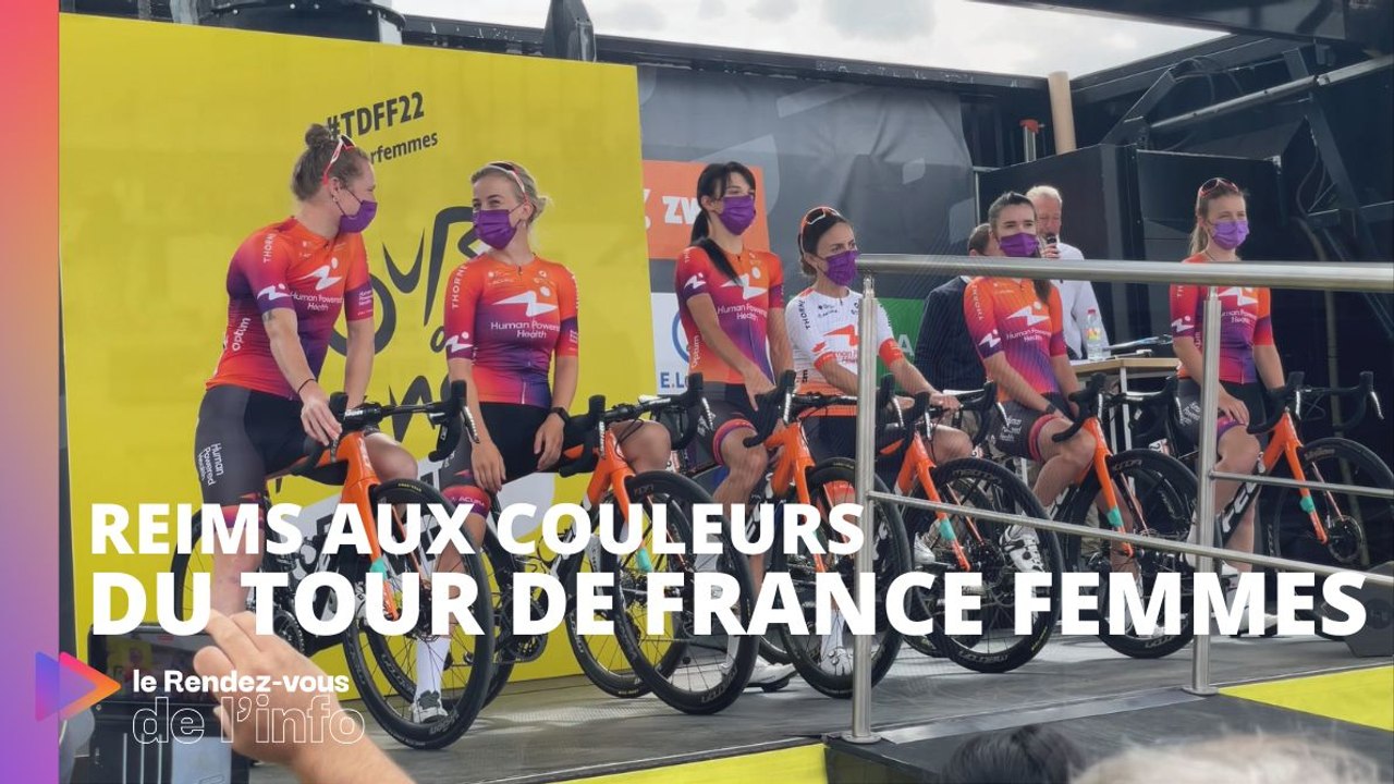 Reims aux couleurs du Tour de France Femmes