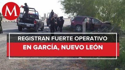 Seis personas fueron detenidas tras una persecución en Nuevo León
