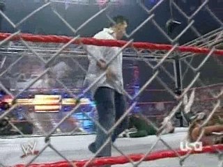 HBK vs. the spirit squad (cage) (part 2 of 2)