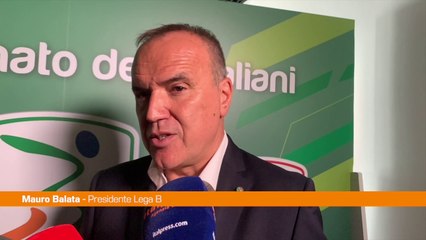 Balata "La riforma dei campionati va fatta"