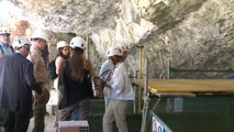 El Príncipe Alberto de Mónaco, de visita en Atapuerca