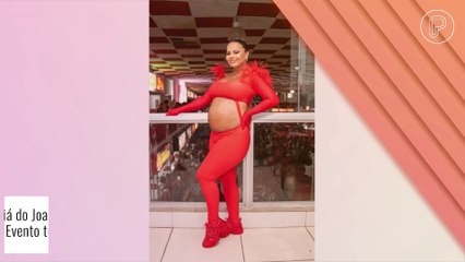 Viviane Araujo promove chá de bebê: confira detalhes e os pedidos da mamãe no 'Charraiá de Joaquim'
