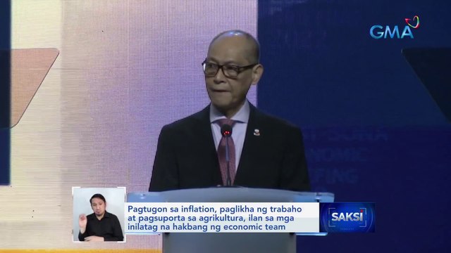 Economic team ni Pres. Marcos, sinabing kayang maging upper middle income country ng Pilipinas sa loob ng 6 na taon | Saksi