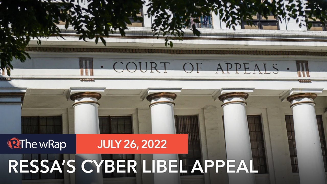 Court interpreted novel law in most prejudicial way vs us – Ressa’s cyber libel appeal
