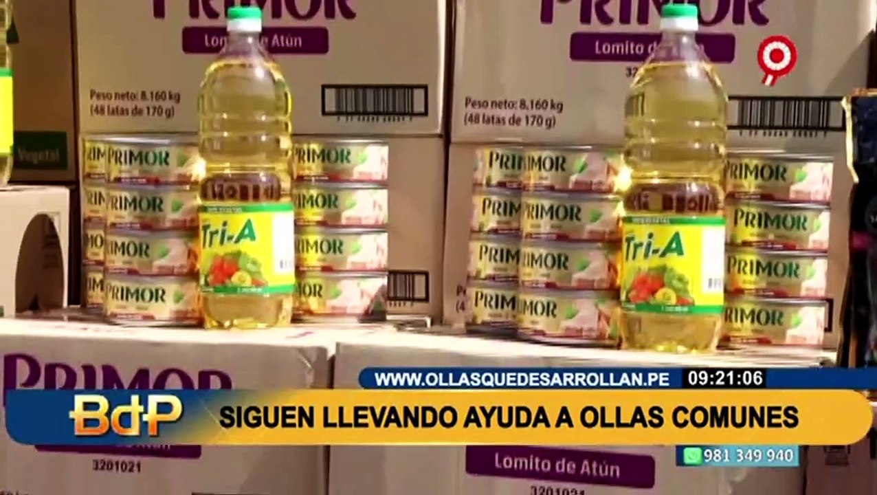 “Ollas que Desarrollan” lleva ayuda a Villa María del Triunfo