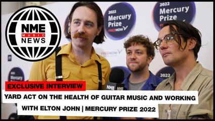 Yard Act on the health of guitar music and working with Elton John | Mercury Prize 2022