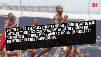 U.S. Track Icon Michael Johnson Being Criticized for Comments About World Record