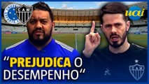 'Tá feio, tá ruim' Bancada detona gramado do Mineirão