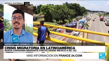 Informe desde Antigua: "muro burocrático" para los migrantes que transitan por México