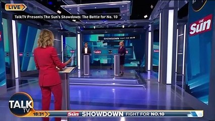 Tory leadership debate halted after host collapses