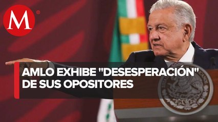 "Qué ganas tienen de parar el Tren Maya y van a terminar subiéndose” : AMLO