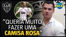 Atlético pode lançar nova camisa rosa; diretor explica