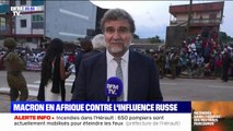 Cameroun: Emmanuel Macron est arrivé au Village Noah