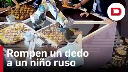Un robot que juega al ajedrez le rompe el dedo a un niño en un torneo ruso