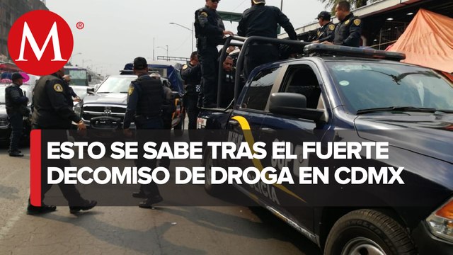 Detienen a 4 hombres que transportaban una tonelada de cocaína en CdMx