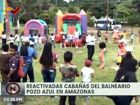 Comunidad de Agua Linda reactiva 3 cabañas del Balneario Turístico Pozo Azul en Amazonas