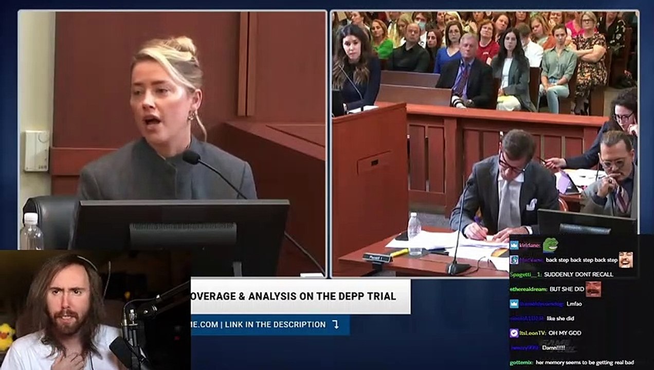 Johnny Depp's Attorney DESTROYS Amber Heard _ Asmongold Reacts to Trial