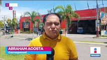 Hombres armados agreden fachada de centro de distribución de carne en Colima
