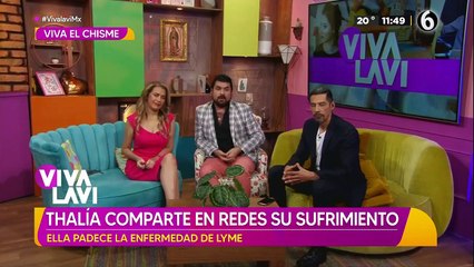 下载视频: Thalía comparte en redes su sufrimiento; padece la enfermedad de Lyme