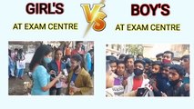 Girls with exam vs boys with exam funny status video....