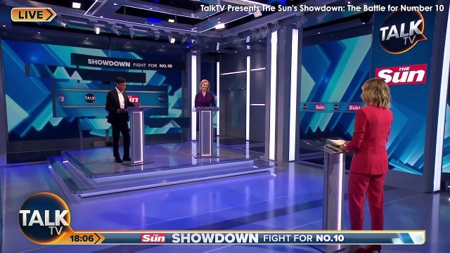Rishi Sunak Faces Liz Truss as Second Leadership Debate Cut Short