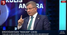Son dakika haber... Davutoğlu: 