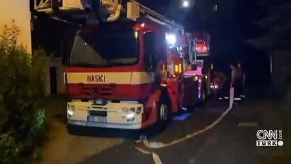 Çekya'da orman yangını söndürülemiyor