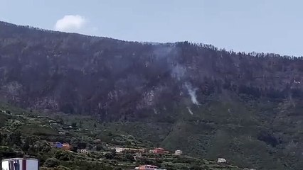 El incendio avanza hacia su control, con pequeñas reactivaciones dentro del perímetro. / CECOPAL La Orotava