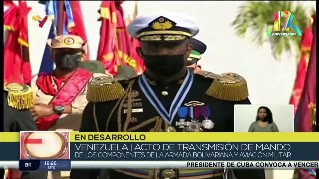 Pdte. Nicolás Maduro oficializa cambio de mando de la armada bolivariana y la aviación militar