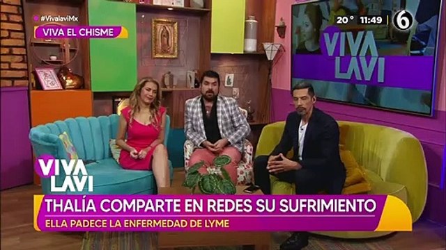 Thalía comparte en redes su sufrimiento; padece la enfermedad de Lyme