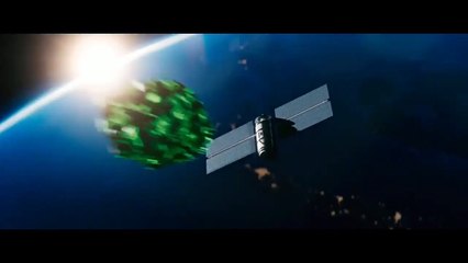 Meteor Falls in Merapi Volcano, Indonesia Simulation