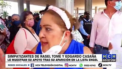 ¡En bajos del CN! Seguidores solidarios con Rasel y Casaña por su inclusión en Lista Engel