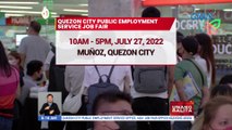 Quezon City public emplyoment service job fair | UB