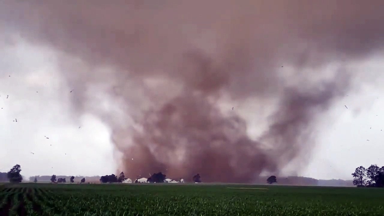 Tornado in Portland, Indiana
