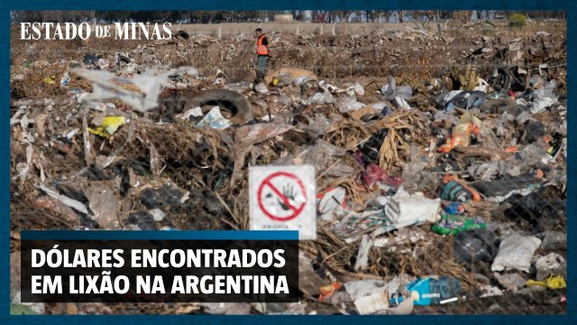 Caça ao tesouro em lixão na Argentina