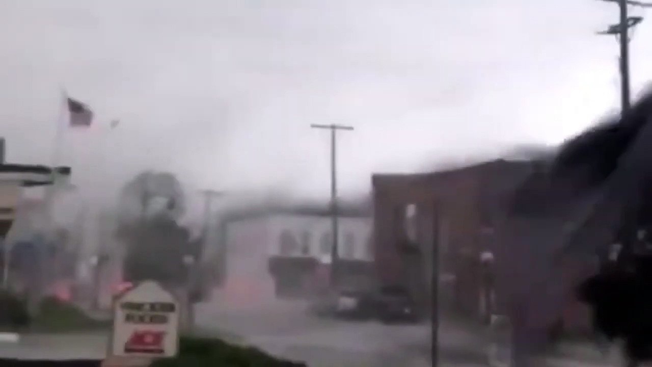 Tornado in Armada, Michigan