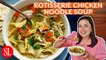 Rotisserie Chicken Noodle Soup Recipe | Hey Y'all | Southern Living
