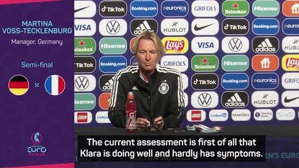 Bühl's Covid diagnosis will bring the team together - Voss-Tecklenburg