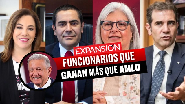 Los SUELDOS de 11 FUNCIONARIOS que GANAN MÁS que AMLO | ÚLTIMAS NOTICIAS