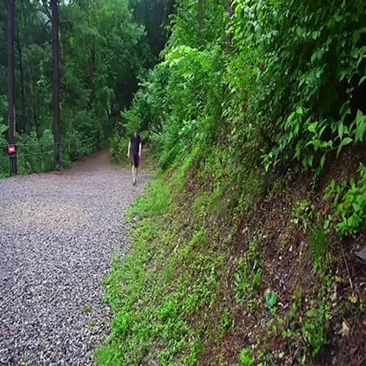 In The STORM, In The HEAVY RAIN, In The LIGHTING - Land Rover Defender 90 Car Camping