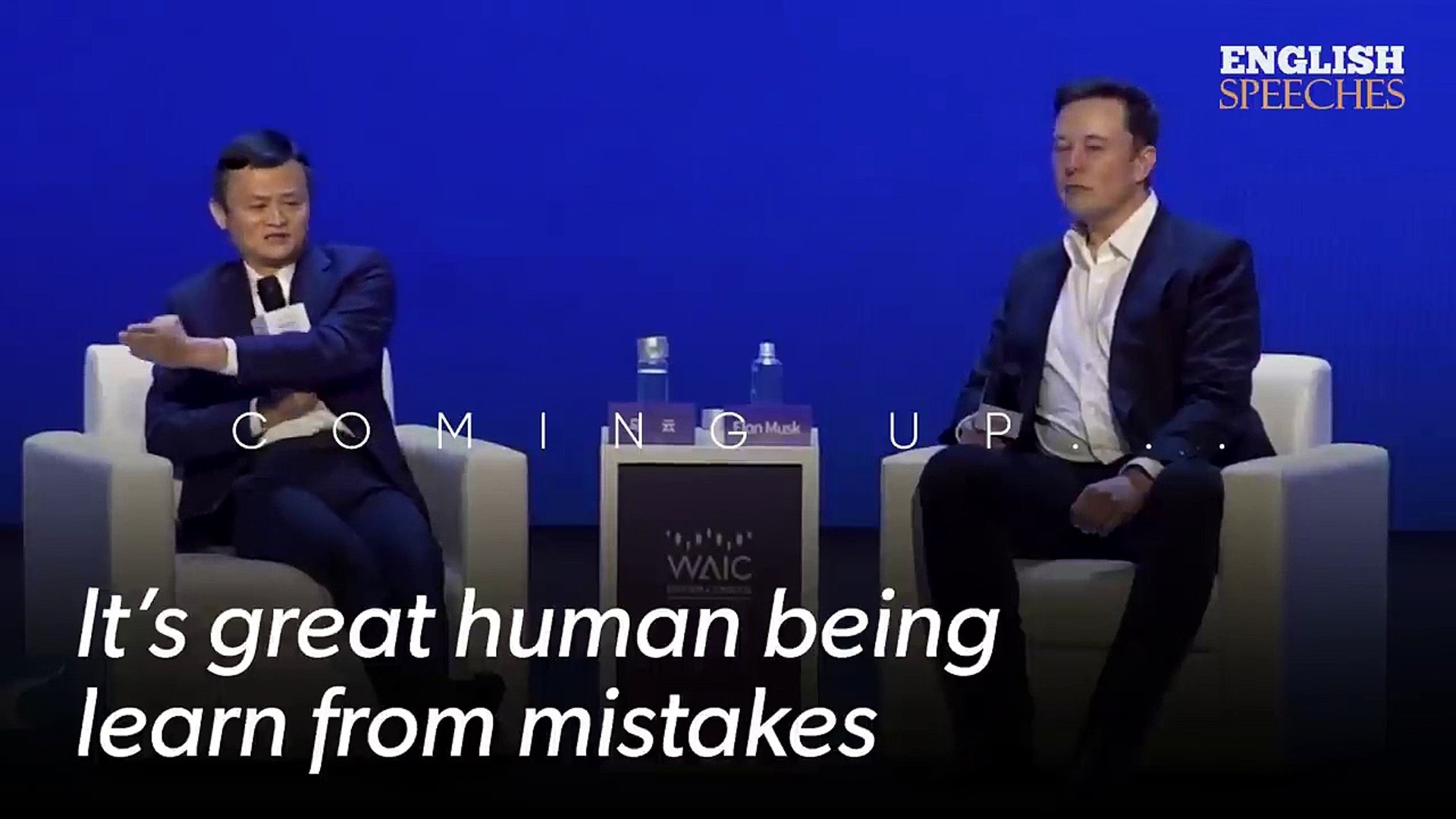 ⁣ENGLISH SPEECH _ ELON MUSK & JACK MA_ Elon Musk & Jack Ma_ Billionaires Debate (English Subt