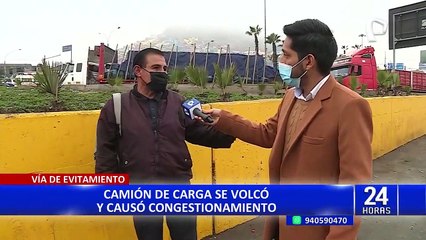 En lo que va del año han ocurrido 80 accidentes en la vía Evitamiento, según Lima Expresa