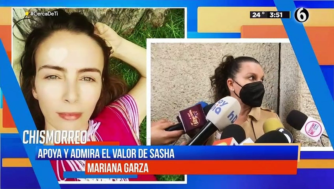 Mariana Garza aplaude a Sasha Sokol por denunciar caso de Luis de Llano