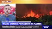 Incendie dans l'Hérault: le feu n'est toujours pas fixé ce mercredi matin