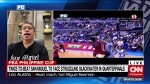Twice-to-beat San Miguel to face struggling Blackwater in quarterfinals | Sports Desk