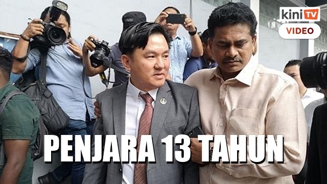 Rogol pembantu rumah: Adun Tronoh dipenjara 13 tahun, dua sebatan