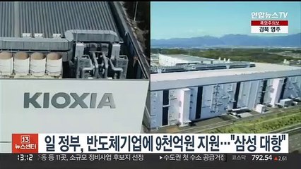 일 정부, 반도체기업에 9천억원 지원…"삼성 대항"