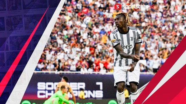Moise Kean dan Ousmane Dembele Cetak Brace, Duel Juventus Lawan Barcelona Tanpa Pemenang